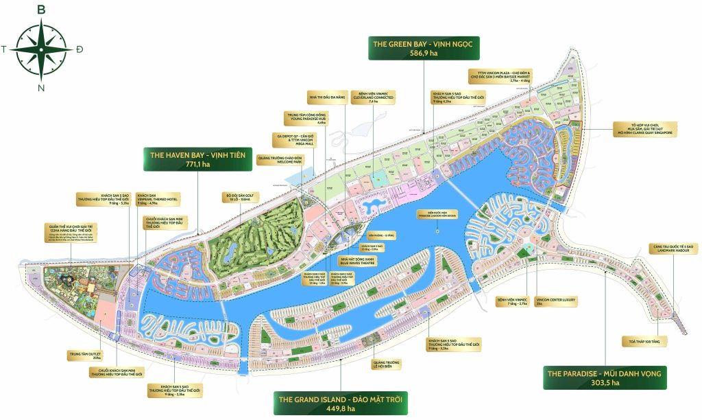 Mặt Bằng Dự Án Vinhomes Green Paradise