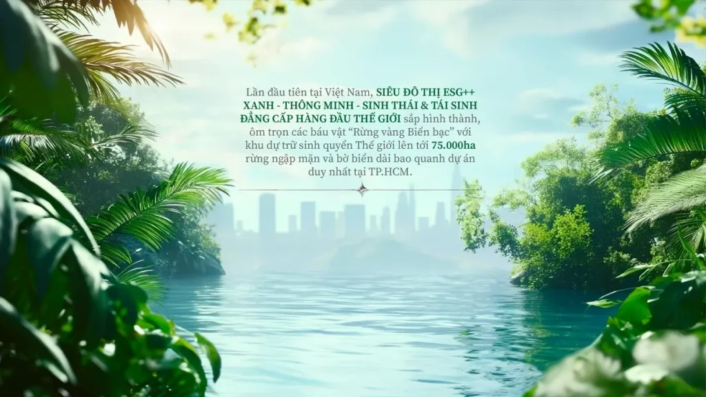 mô hình esg tại vinhomes green paradise