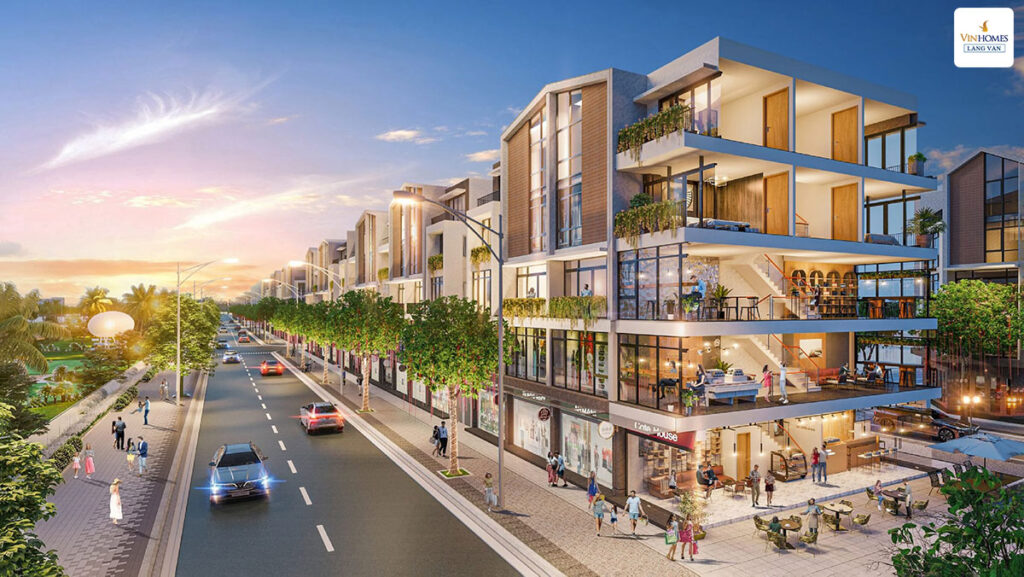 Shophouse Dự Án Vinhomes green paradise