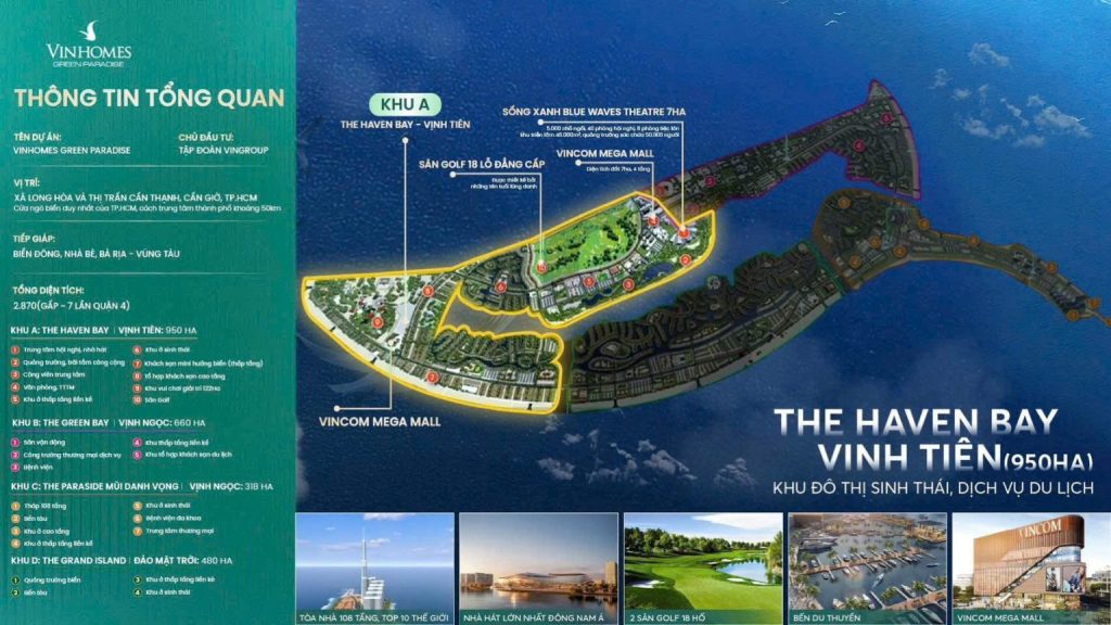 Mặt bằng Phân khu A – The Haven Bay (Vịnh Tiên)