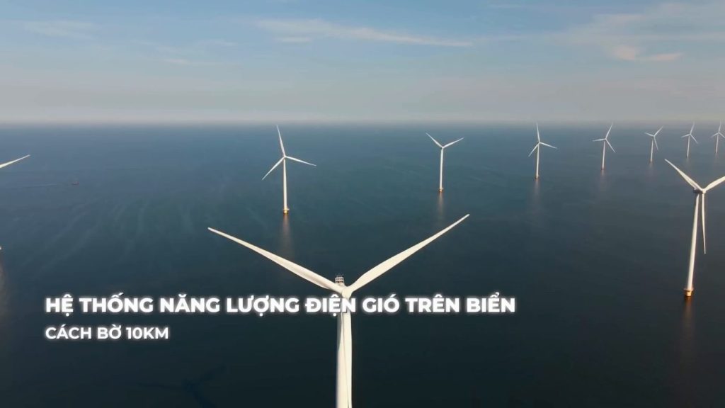 Một trong những khác biệt cốt lõi của Vinhomes Green Paradise chính là cam kết sử dụng 100% năng lượng tái tạo.