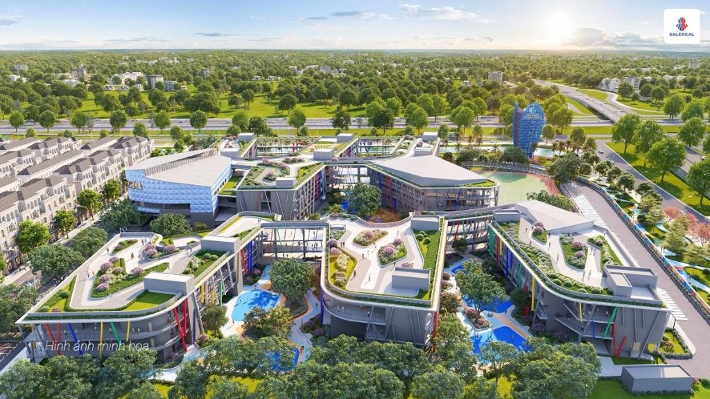 tiện ích xã hội tại vinhomes green paradise